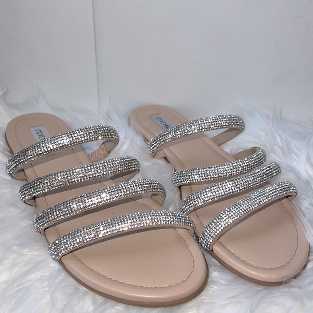 Steve Madden rhinestone sandals